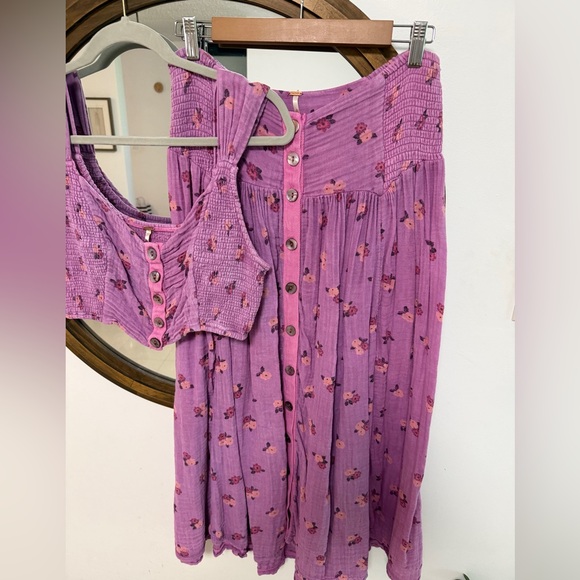 Free People IRIS set, corset top/maxi skirt, M - Picture 4 of 12